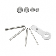 Beadalon Jump Ring Maker (4mm, 6mm, 7mm, 8mm) Argenté