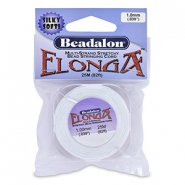 Beadalon Elonga fil &eacute;lastique 1.0mm Blanc