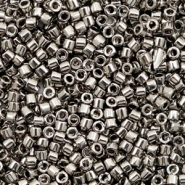 Perles Miyuki delicas 11/0 Plated nickel grey DB-21