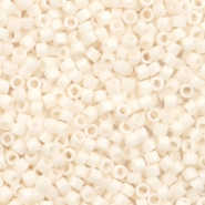 Perles Miyuki delicas 11/0 Opaque bisque white DB-1490