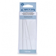 Beadalon Collapsible Eye Needles 12.7mm assorted Argent&eacute;