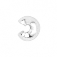 Beadalon Crimp Cover 6mm Argent&eacute;