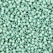 Perles Miyuki delicas 11/0 Opaque matte luster sea foam green DB-374