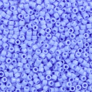 Perles Miyuki delicas 11/0 Opaque periwinkle blue DB-730