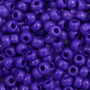 Perles de rocailles Miyuki 6/0 Opaque cobalt blue 6-414