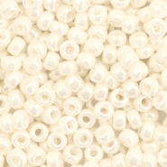 Perles de rocailles Miyuki 8/0 Ceylon antique ivory pearl 8-592
