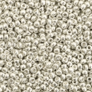 Perles de rocailles Miyuki 11/0 Galvanized silver 11-1051