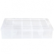 Pr&eacute;sentoir bijoux bo&icirc;te de rangement 15 cases transparent