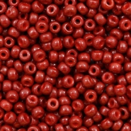Perles de rocailles Miyuki 8/0 Duracoat opaque jujube red 8-4469