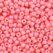 Perles de rocailles Miyuki 8/0 Duracoat opaque guava pink 8-4465