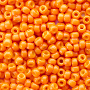 Perles de rocailles Miyuki 8/0 Duracoat opaque kumquat orange 8-4454