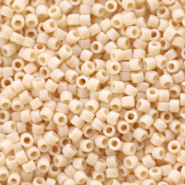 Perles Miyuki delicas 11/0 Opaque matte antique beige DB-353