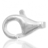 Argent 925 apprêts fermoir mousqueton 9mm Argent