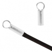 Argent 925 apprêts embouts 1mm Argent