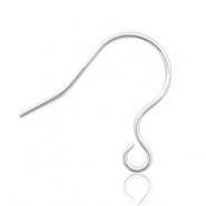 Argent 925 apprêts boucles d'oreilles crochets Argent