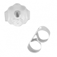 Argent 925 apprêts papillons boucles d'oreilles Argent