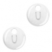 Breloques en métal Basic Quality lettre U Argenté antique (sans nickel)