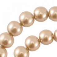 Perles en verre cirées Perles en verre cirées 12mm