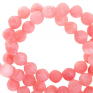 Pierres naturelles 6mm mat Rose pink