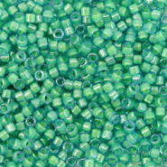 Perles Miyuki d&eacute;licas 11/0 Luminous mermaid green DB-2053