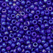 Perles de rocailles Miyuki 8/0 Opaque luster cobalt blue 8-1945