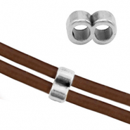 Appr&ecirc;ts en m&eacute;tal DQ "8" Argent&eacute; antique (sans nickel)