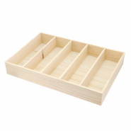 Pr&eacute;sentoir bijoux pour coussins Naturel (couleur naturelle du bois)