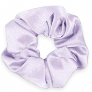 Chouchous pour cheveux soyeux Violet lilas pur