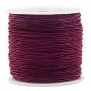 Fil macramé 0.8mm Aubergine royale
