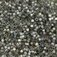 Perles Miyuki d&eacute;licas 11/0 Silk inside dyed rustic gray ab DB-1872