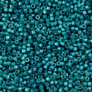 Perles Miyuki d&eacute;licas 11/0 Duracoat galvanized poseidon blue DB-2515