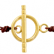 Apprêts en acier Inox fermoir T Doré