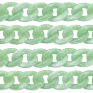 Cha&icirc;ne acrylique 22mm Vert