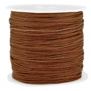 Fil macramé 0.8mm Marron pécan