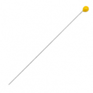 Appr&ecirc;ts en m&eacute;tal DQ clou &agrave; t&ecirc;te boule 52mm Argent&eacute; antique-jaune tropical (sans nickel)