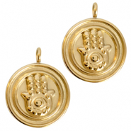 Breloques en acier Inox main de Fatma Doré