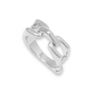 M&eacute;tal TQ laiton ear cuff Argent&eacute;