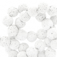 Pierre naturelless Lave mat 6mm Blanc