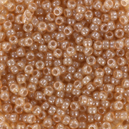 Perles de rocailles Miyuki 11/0 Ceylon translucent jasmine rose 11-2370
