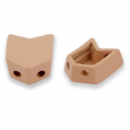 Perles tile fl&egrave;che Rose dusty