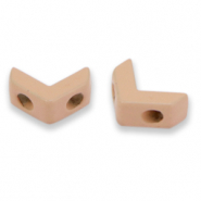 Perles tile fl&egrave;che Rose dusty