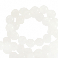 Pierres naturelles Quartz 8mm Blanc