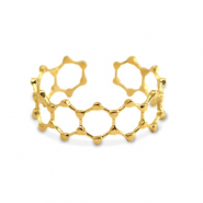 Bagues en acier Inox Doré