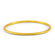 Bracelet jonc type bouddhiste 3mm taille S Doré