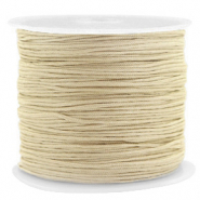 Fil macramé 0.8mm Beige doré