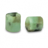 Pierres naturelles Marbre disc 2x2mm Vert menthe marbre