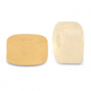 Pierres naturelles Quartz disc 6x3mm Orange ambre