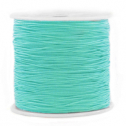 Fil macramé 0.8mm Bleu turquoise foncé