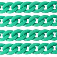 Chaîne acrylique 29mm mat Vert cabane