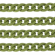 Chaîne acrylique 18mm mat Vert bosquet